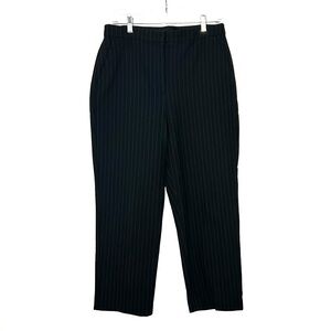 Women’s Black Pinstripe Pants
